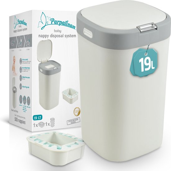 Parpalinam Luieremmer 19L inclusief 1 Navulcassette