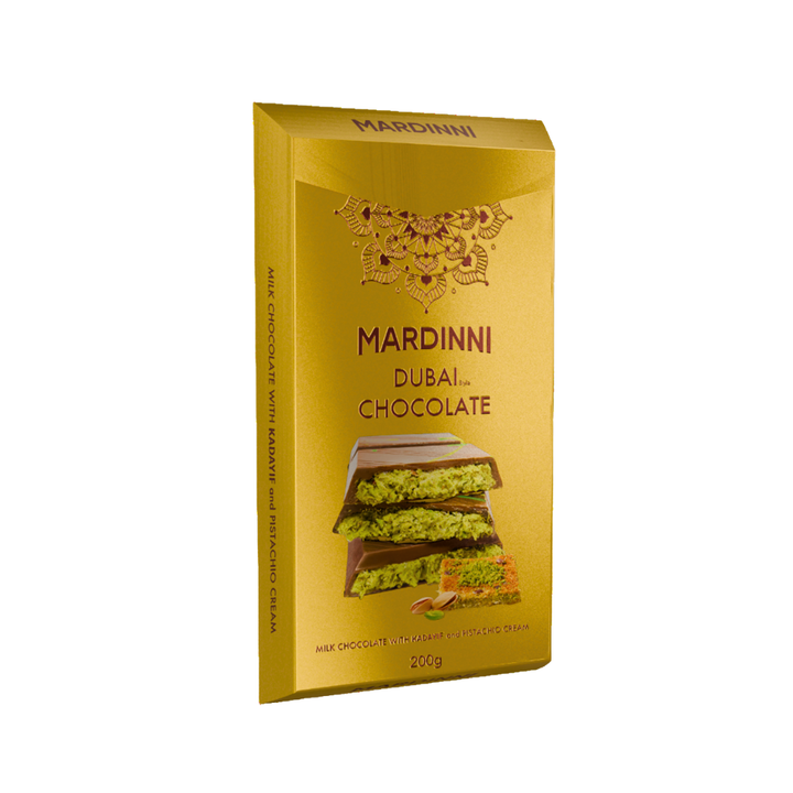 Mardinni Dubai Chocolade Pistache Kunafah Melk 200 gram