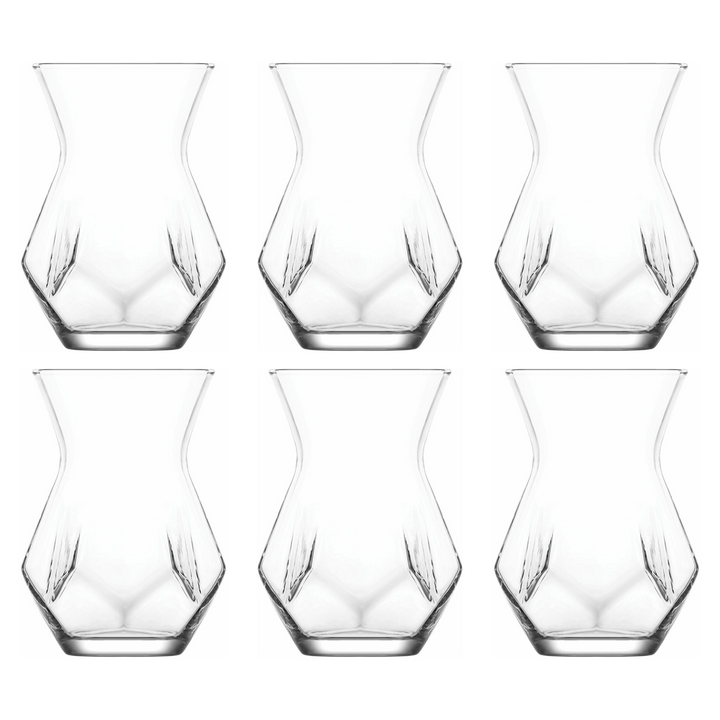 Lav Alya Theeglazen set van 6