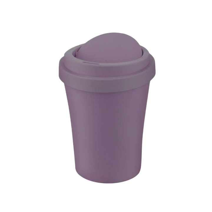 Emhouse Tafelprullenbak met swingdeksel Paars