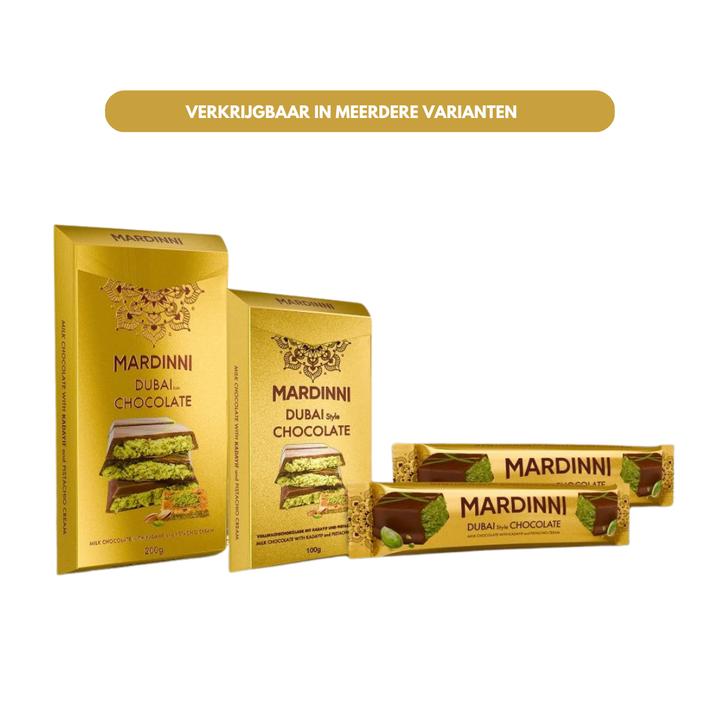 Mardinni Dubai Chocolade Pistache Kunafah Melk 200 gram