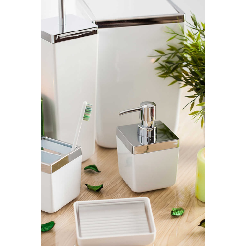 Toskana Luxe Badkamerset 5-delig Wit