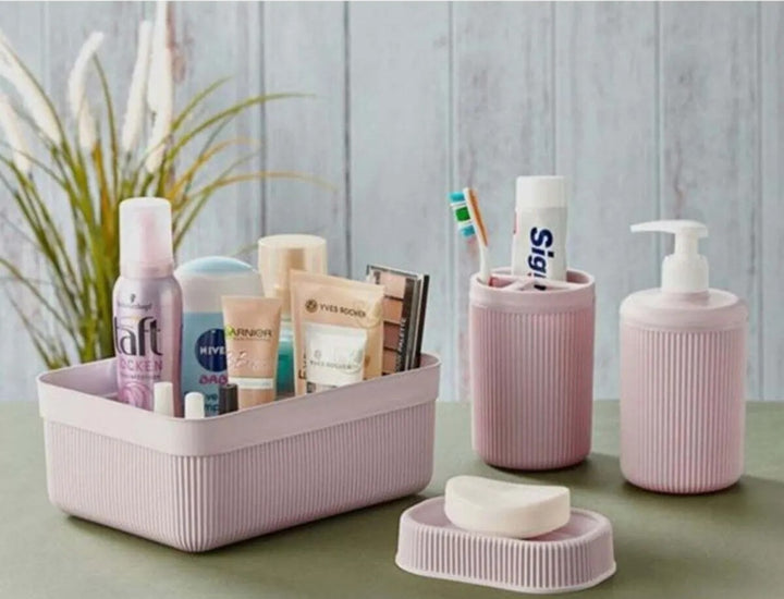 Vocé Badkamerset 4-delig Roze